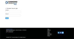 Desktop Screenshot of customer.townsendsolutions.com